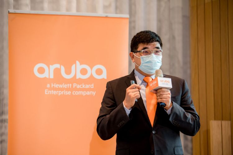 Aruba台湾区副总经理陈清渊。Aruba