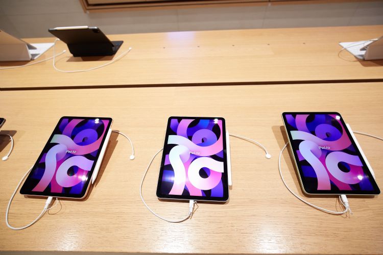 传苹果将于2024年推出OLED iPad。李建梁摄