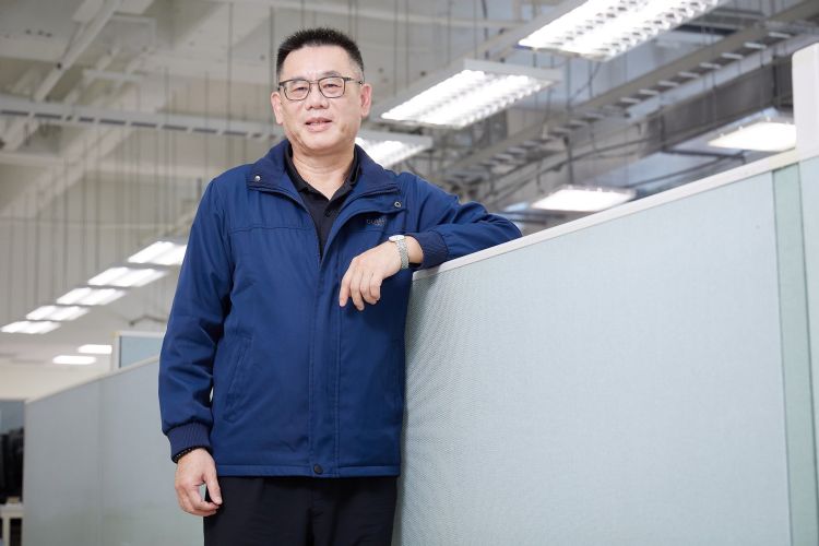富士康B事业群总经理姜志雄。李建梁摄
