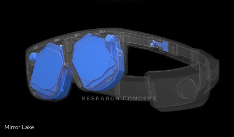 Meta透露更多概念性VR装置Mirror Lake技术内容