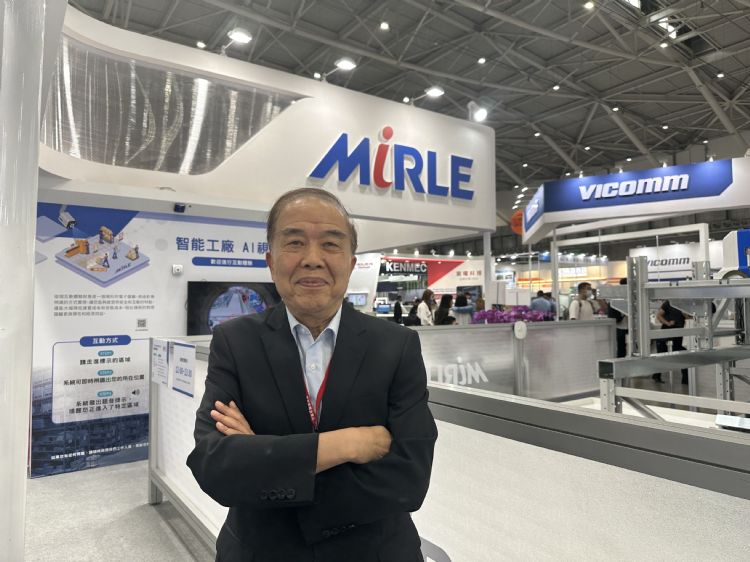 图为盟立董事长孙弘。廖家宜摄