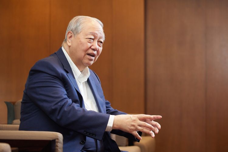 广达副董事长梁次震指出，2023年仍须保守谨慎。李建梁摄