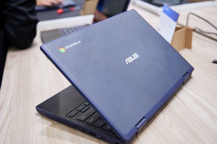 Chromebook出货比重高，带动广达毛利率表现。李建梁摄（数据照）