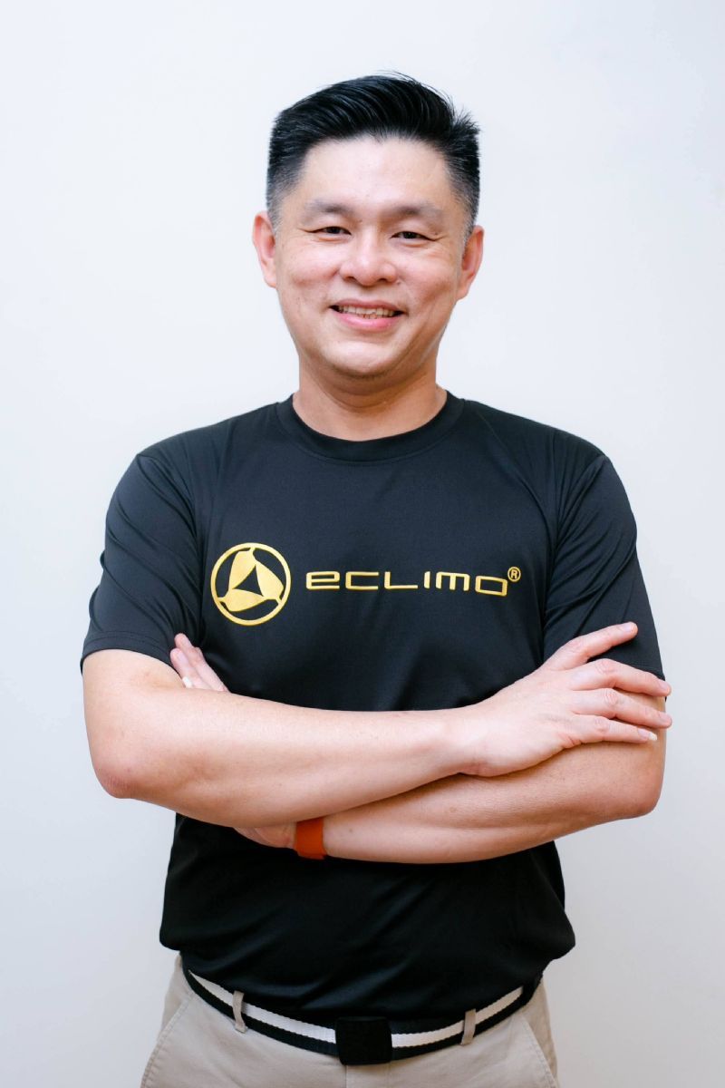 马来西亚首家本土两轮电动车公司Eclimo CEO Dennis Chuah。Eclimo