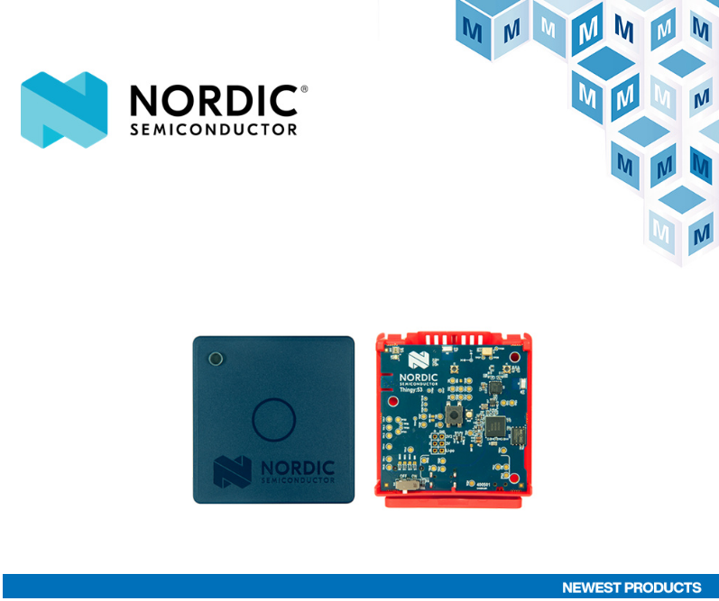 贸泽电子开售 Nordic Semiconductor Thingy:53平台