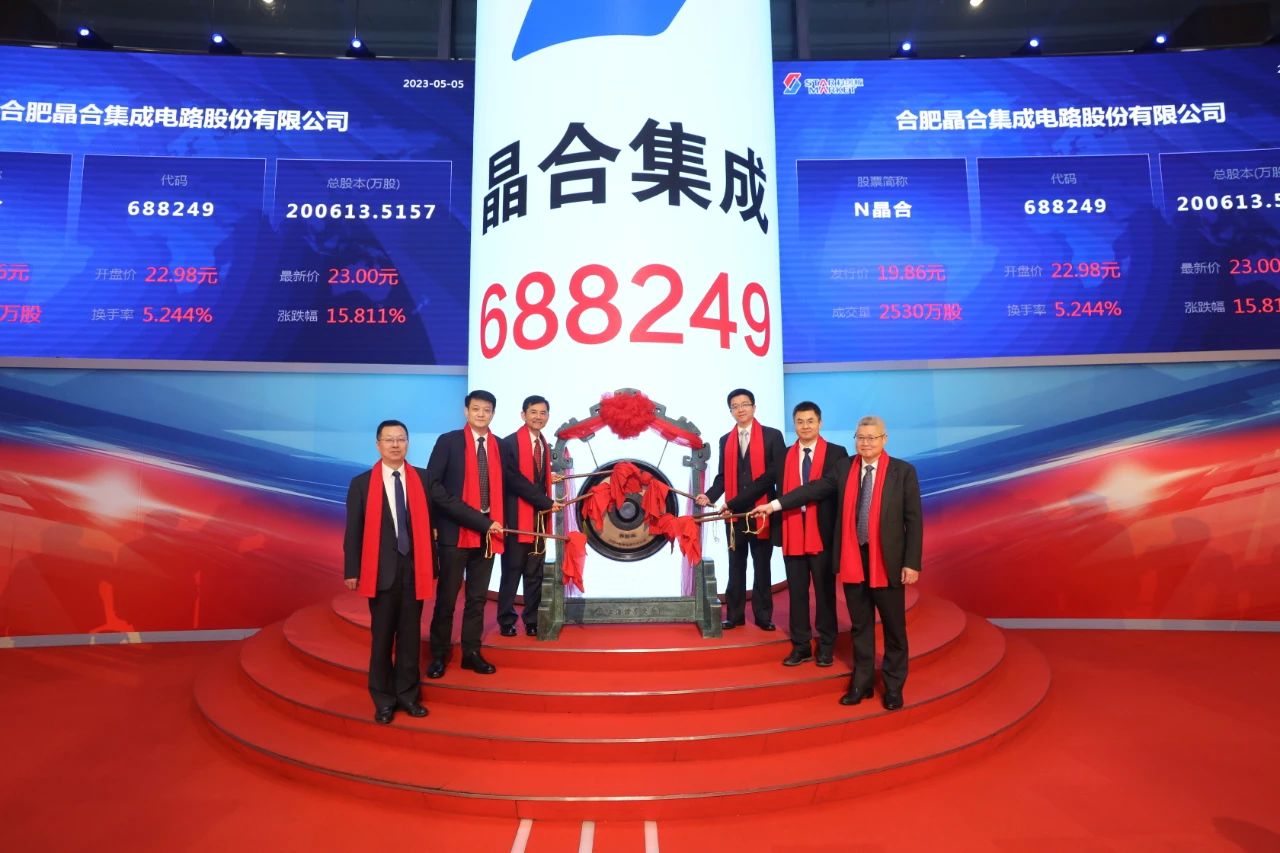 晶合集成正式登陆科创板