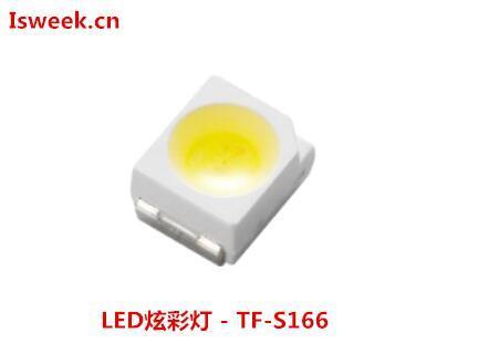 全彩色LED灯带中应用到的LED炫彩灯