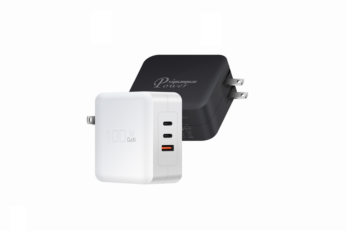 可定制颜色和 Logo,喜源源发布多款 100W 氮化镓美规充电器,满足个性化需求-充电头网