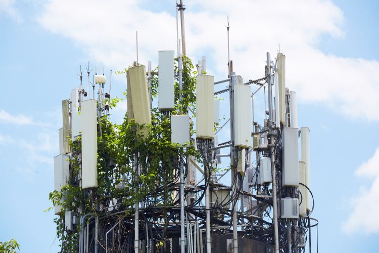 5G基站建置速度不如预期，6G超前布局陆续展开，美国基础建设商机也带动光通讯市场需求增温。李建梁摄