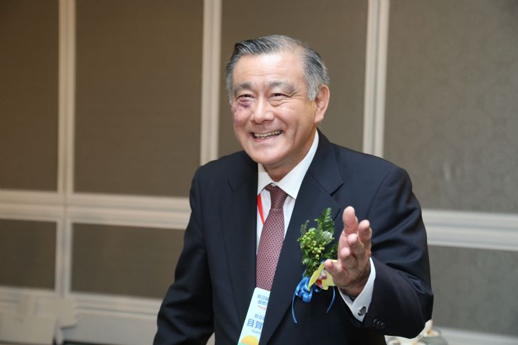 辰亚董事长目贺田好弘。符世旻摄（数据照）