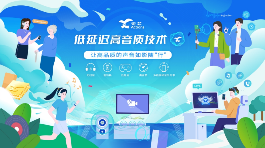 炬芯科技发布低延迟高音质无线音频技术