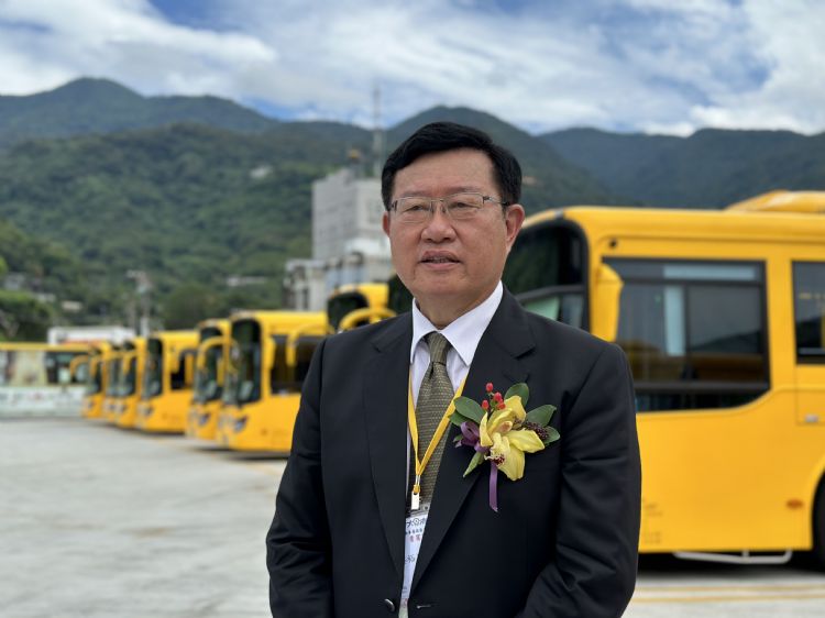 华德动能董事长蔡裕庆。杜念鲁摄