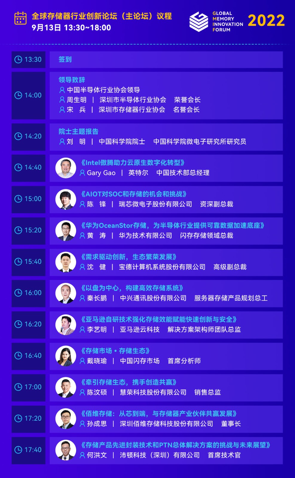 GMIF2022论坛预告：云聚于此，共赢存储“芯”未来