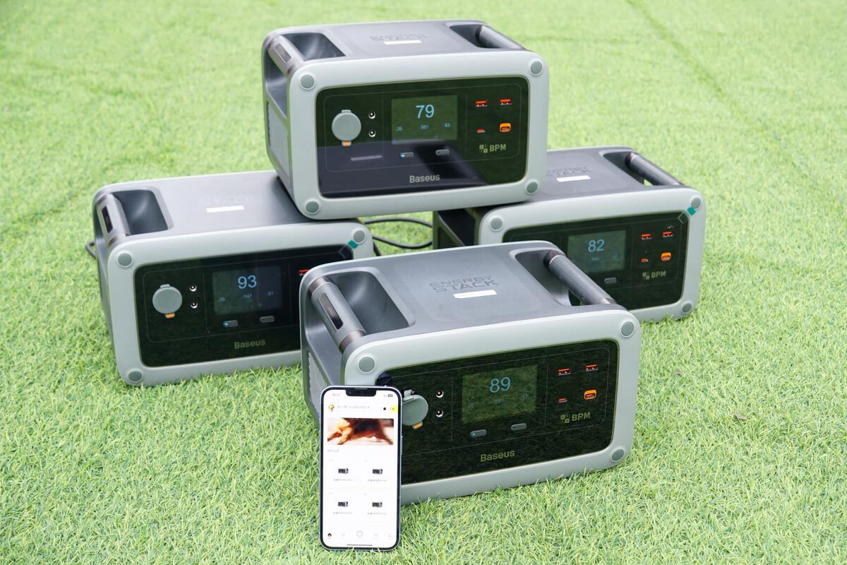 倍思推出数字户外电源600W并机版，让大功率也超便携-充电头网