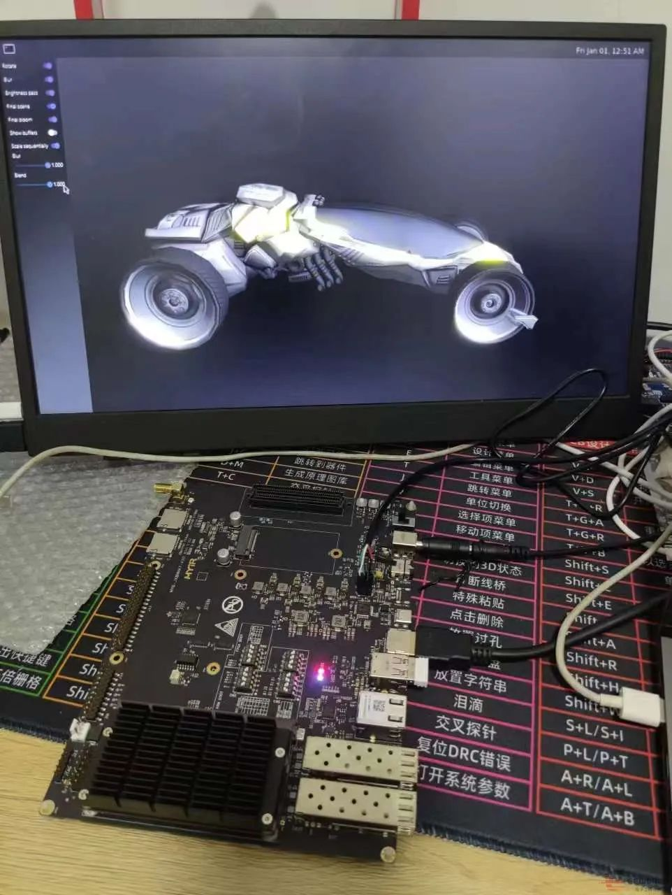 ARM+FPGA开发板的强劲图形系统体验——米尔基于NXP i.MX 8M Mini+Artix-7开发板