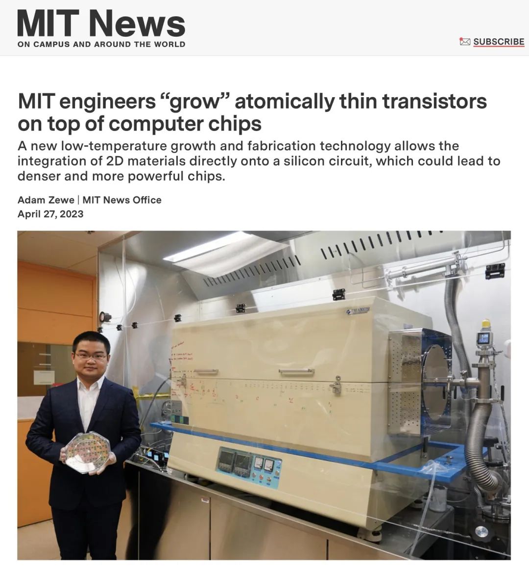 华裔科学家的突破：不要EUV光刻机，让1nm以下的芯片自己长出来