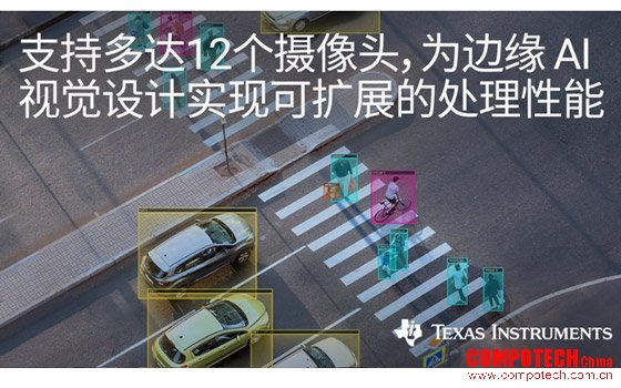 德州仪器推出全新视觉处理器系列，在智能摄像头应用中实现可扩展的边缘 AI 性能