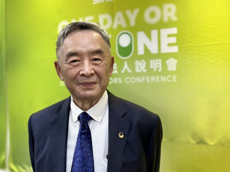 信邦董事长王绍新。杜念鲁摄