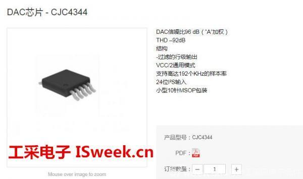 应用在扫码POS机领域的国产DAC芯片