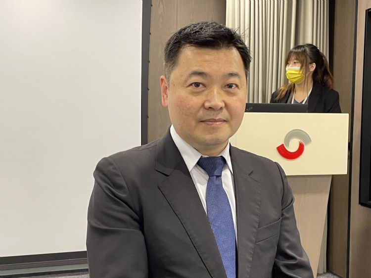 先进光董事长高维亚。康琼之摄