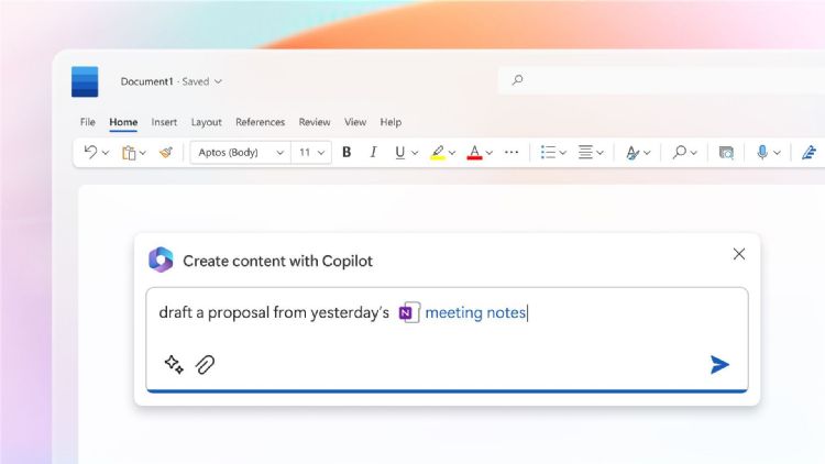 生产力工具整合AI 微软Copilot会做PPT简报、Excel图表