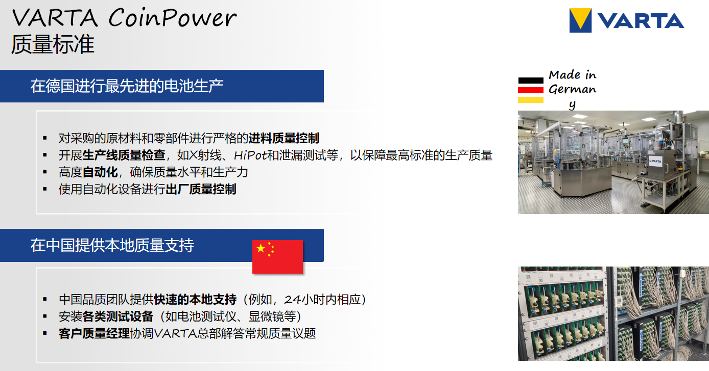 锂离子电池技术引领者 VARTA现场分享最新CoinPower系列产品-我爱音频网