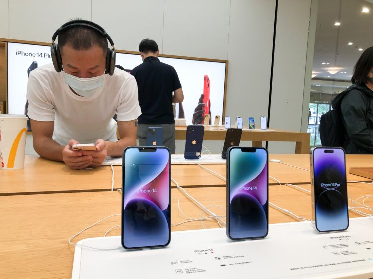 纬创传将出售iPhone印度生产线给Tata集团。符世旻摄