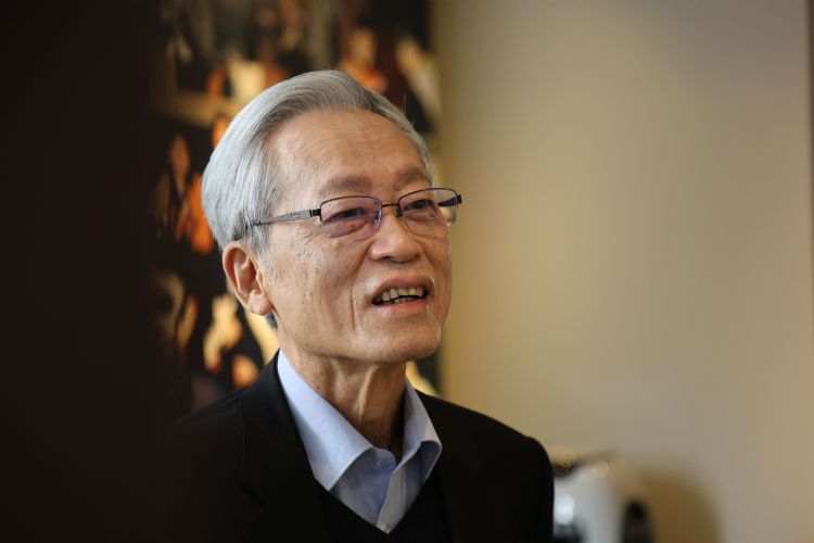 史钦泰接受DIGITIMES《矽岛．春秋》纪录片专访。周世宾摄