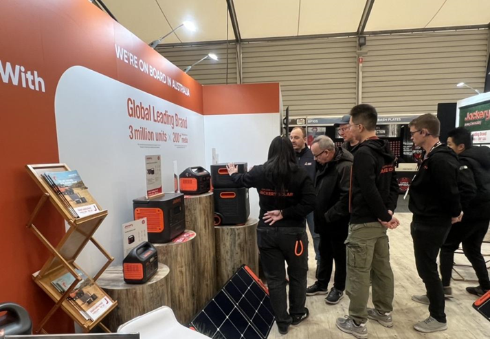 华宝新能旗下Jackery电小二光充户外电源品牌 亮相澳洲最大户外展