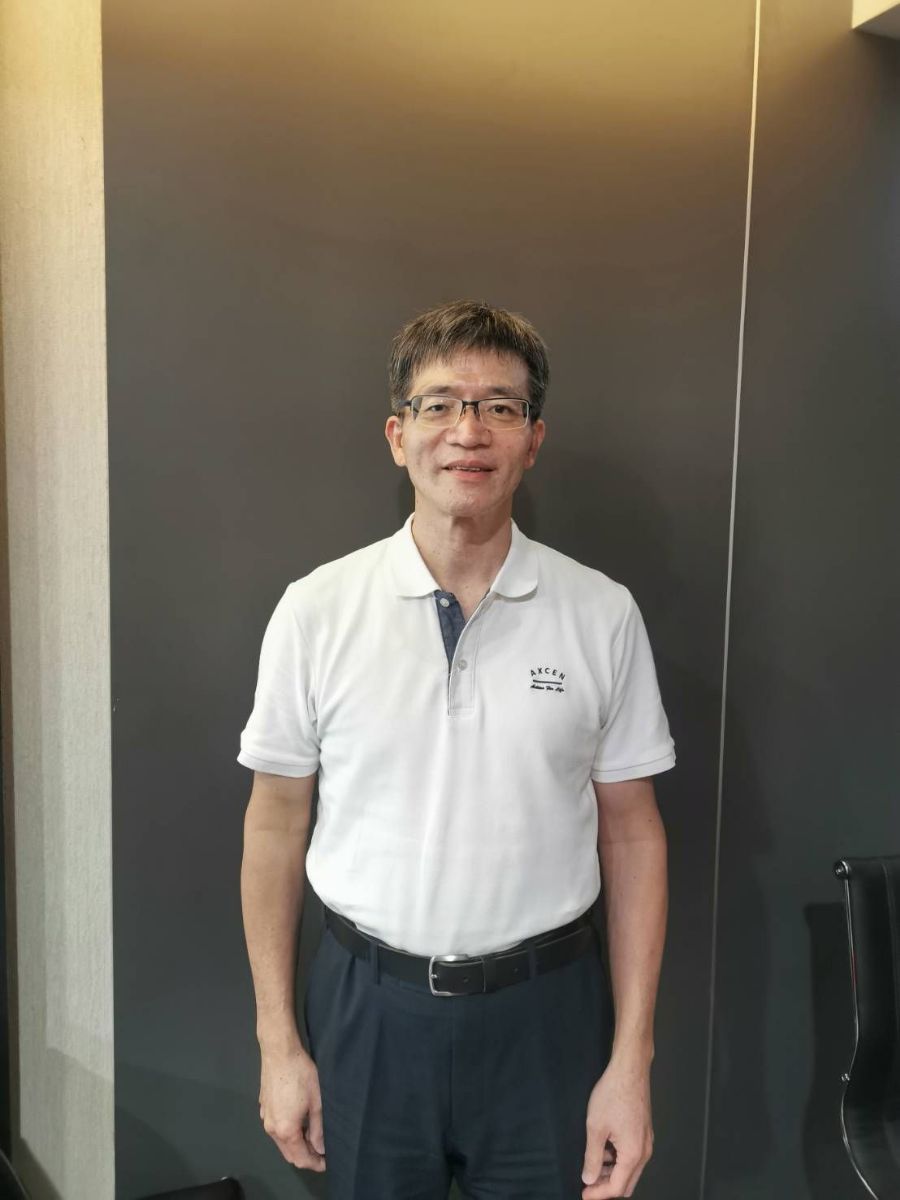 创威董事长陈文宗表示，工控订单挹注2022年下半将优于上半年，2023年营收占比将超过5成。韩青秀摄
