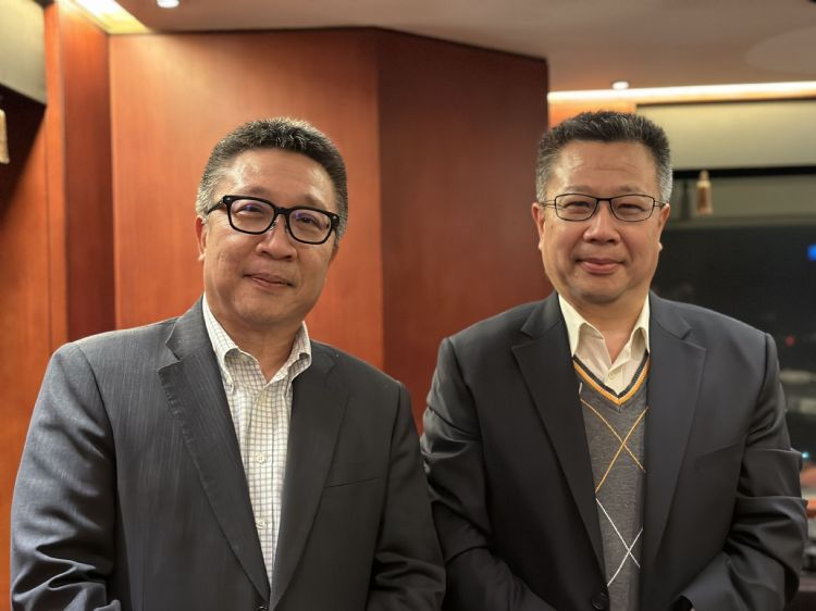 州巧科技董事长李树裔（图左）、州巧科技总经理李树宗（图右）。杜念鲁摄