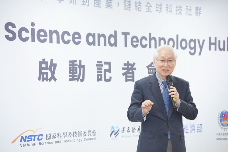 国家科学及技术委员会主委吴政忠。李建梁摄
