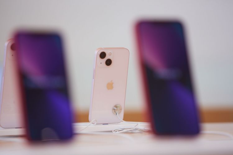 印度制造iPhone数量及金额持续成长。李建梁摄