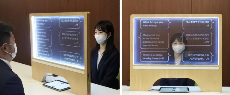 透明显示器应用扩大中 日厂推多项服务系统