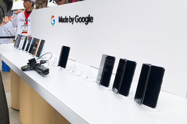 Google筹备多时的首款折叠机于2023年I/O大会中亮相。林佳楠摄