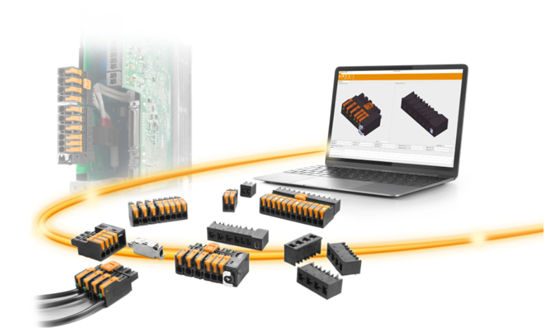 魏德米勒OMNIMATE® 4.0鼠笼式板载连接器解决方案