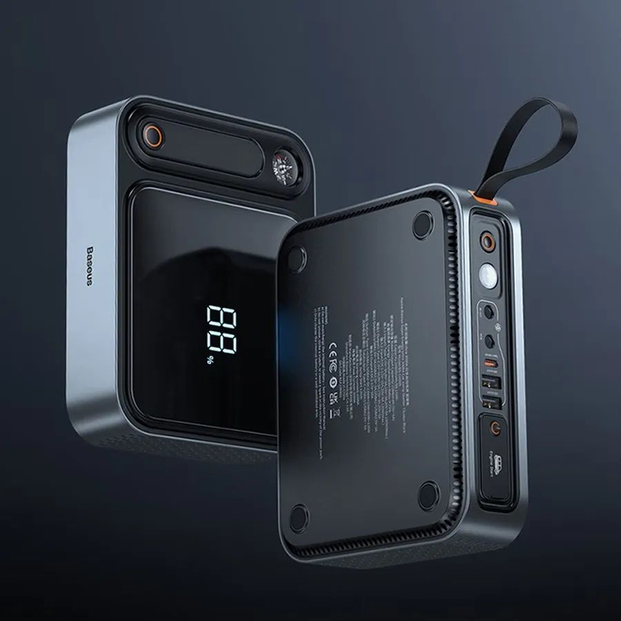 每周上新：红魔8S Pro系列电竞旗舰新品，倍思Q电二代自带线快充移动电源，倍思超能量Ultra 3000A应急启动电源-充电头网