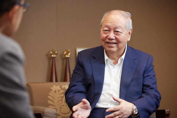 广达副董事长梁次震为人亲切，业界习惯以其英文CC称呼。李建梁摄