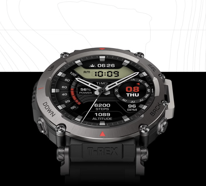 华米Amazfit 跃我 T-Rex Ultra 手表发布，最长续航可达20天