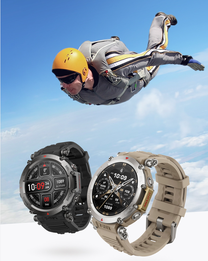 华米Amazfit 跃我 T-Rex Ultra 手表发布，最长续航可达20天-我爱音频网