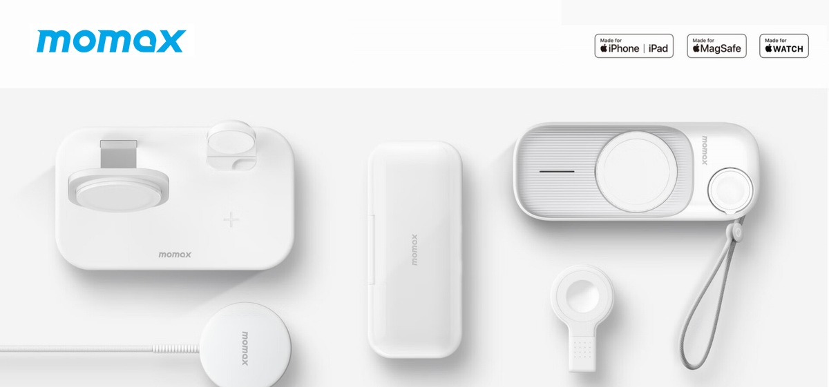 MOMAX官宣为Apple Vision Pro开发系列周边-充电头网
