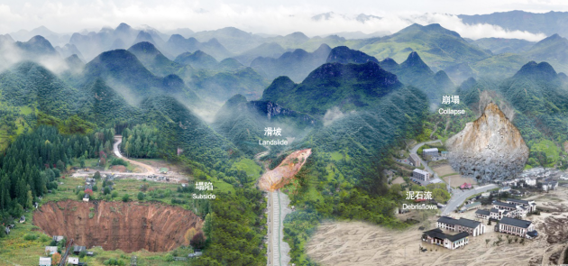 范地质灾害，北斗用芯监测