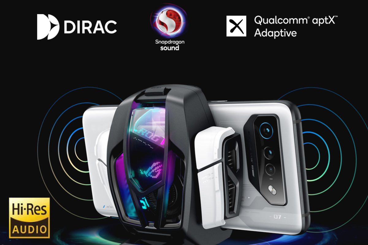 ROG Phone 7系列支持Snapdragon Sound骁龙畅听 DIRAC联合深度调校扬声器-我爱音频网