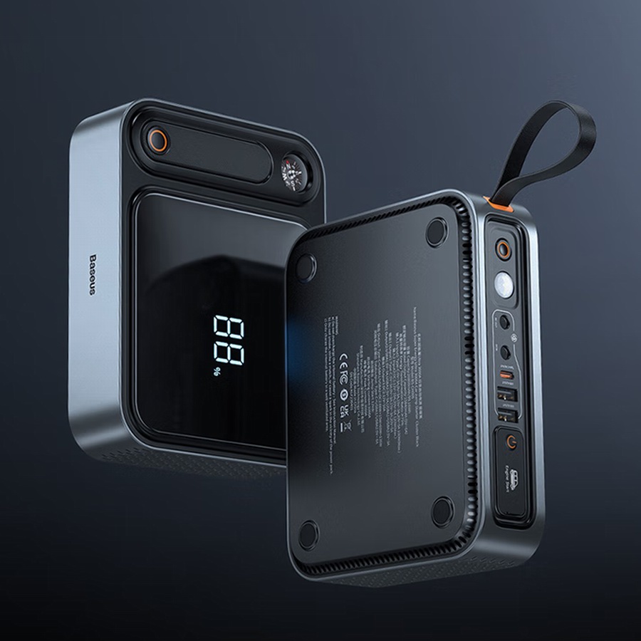 倍思推出超能量Ultra 3000A应急启动电源，支持双向100W PD快充