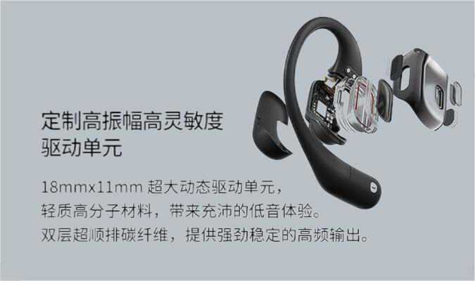 韶音OpenFit不入耳蓝牙耳机发布，轻量化耳挂式结构，佩戴舒适稳固-我爱音频网