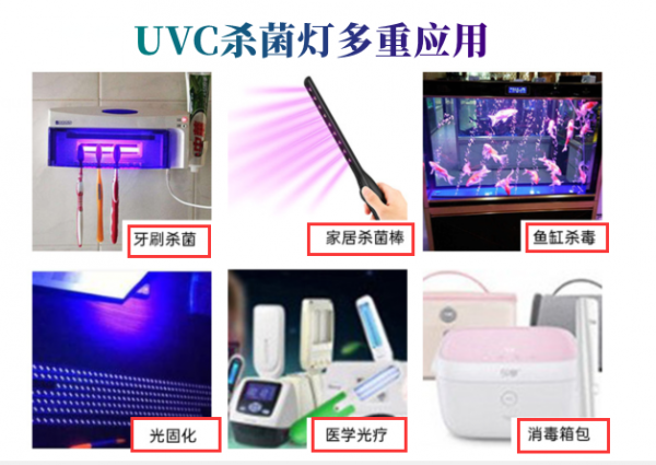 UVC紫外线杀菌技术-消毒杀菌专用灯珠