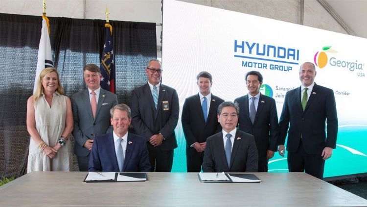 现代汽车集团将于美国设置电动车生产据点。Hyundai Motor