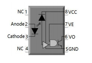 10Mbit/s高速光耦6N137（参数、功能、原理、应用电路介绍）