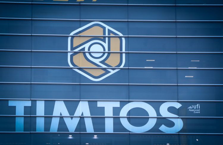 台北国际工具机展（TIMTOS 2023）以ESG为主题。李建梁摄