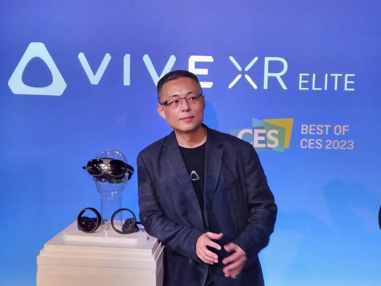 宏达电全球业务总经理黄昭颖。王君毅摄